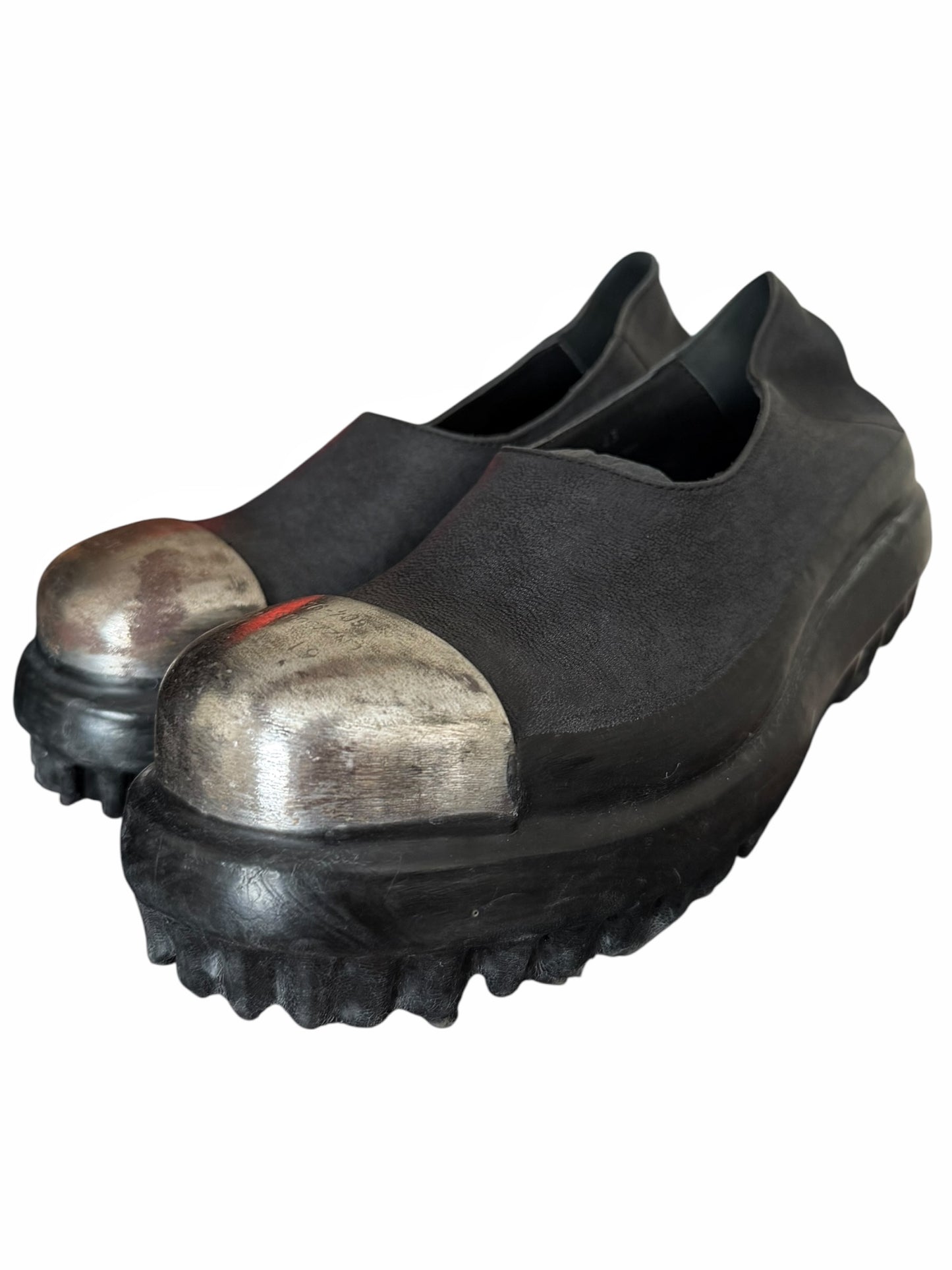 Steel Toe Miner Drip Slip On Boot