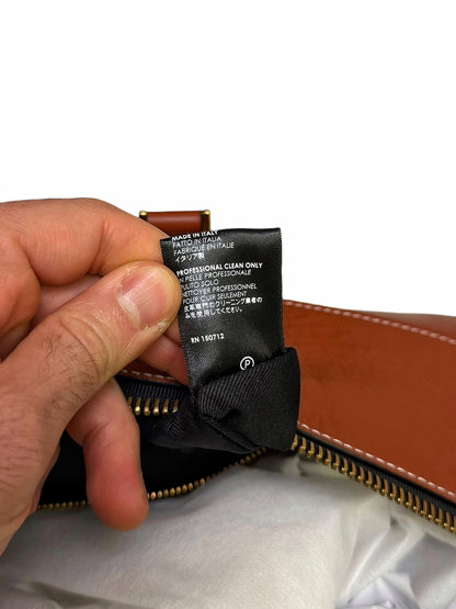 Veg Tanned Italian Leather Duffle Bag