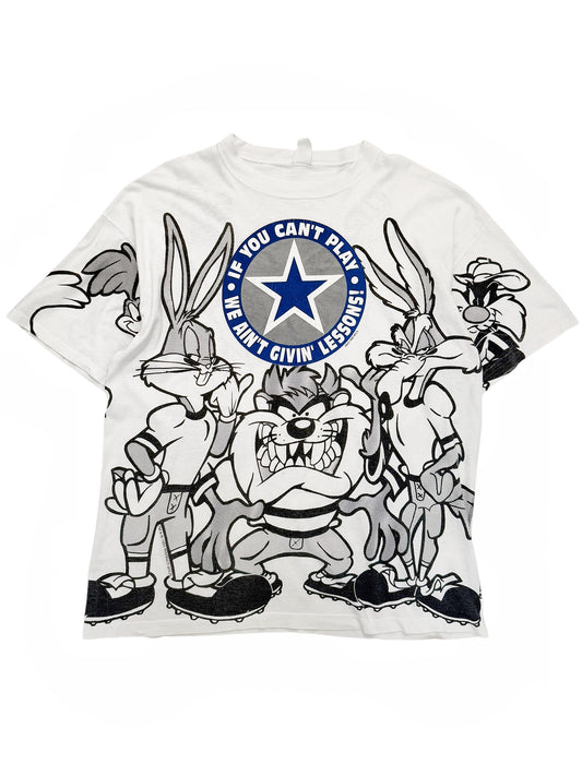 1993 NFL x Looney Toons Allover Shirt