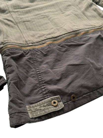 2003 Zip Modular Hunting Herringbone Jacket