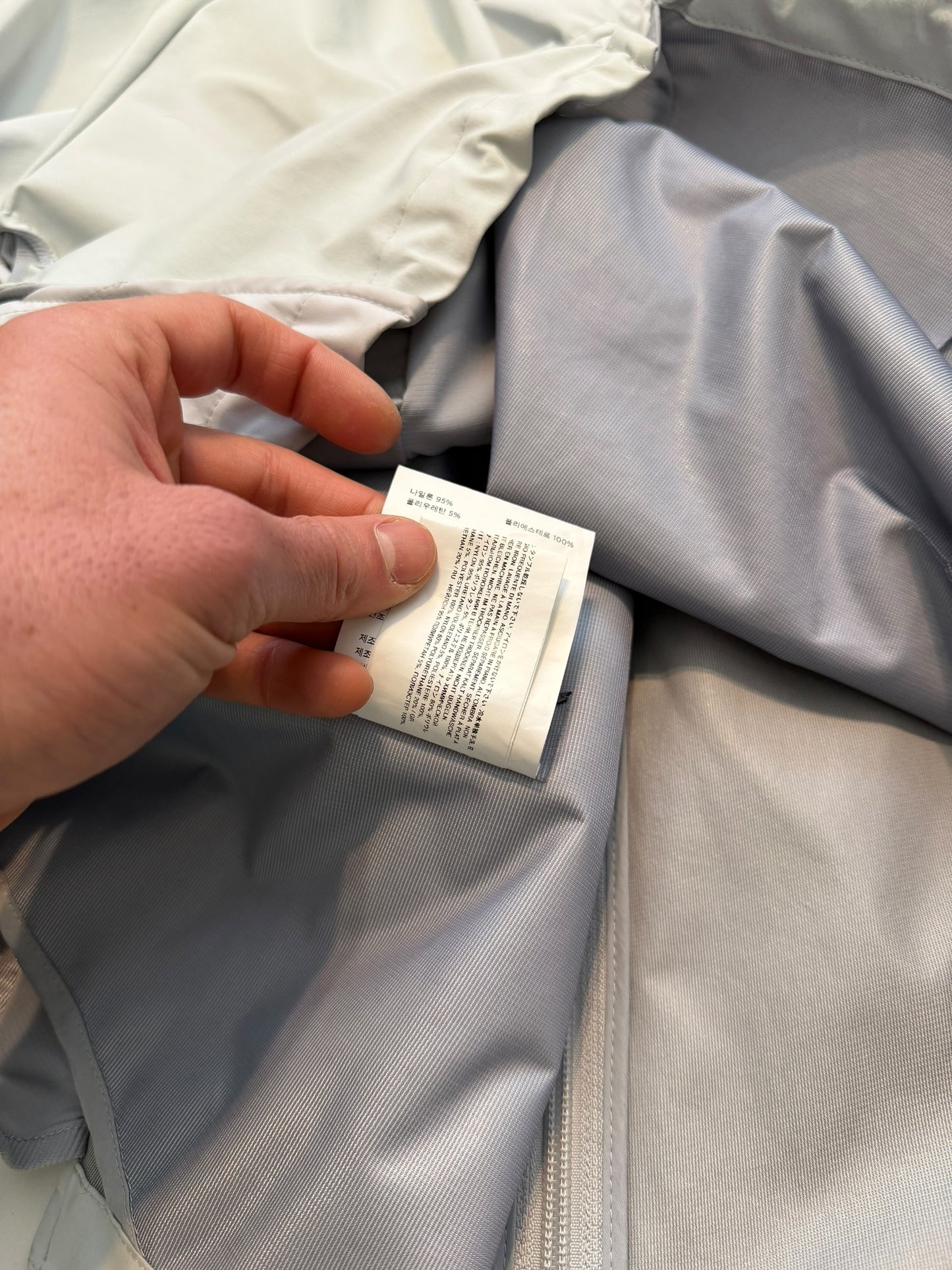 6.0 Left Patchwork Reconstructed Windbreaker Parka