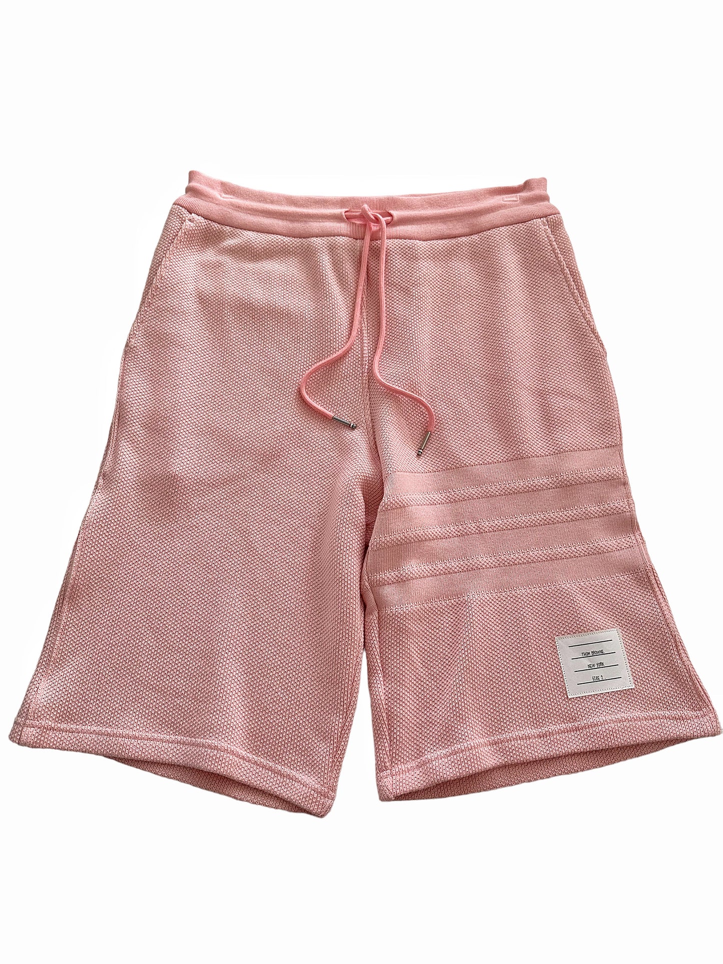 Honeycomb Pique Pink Sweatshort