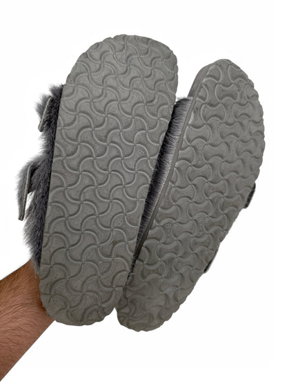 Blue Grey Pony Arizona Birkenstock Sandal