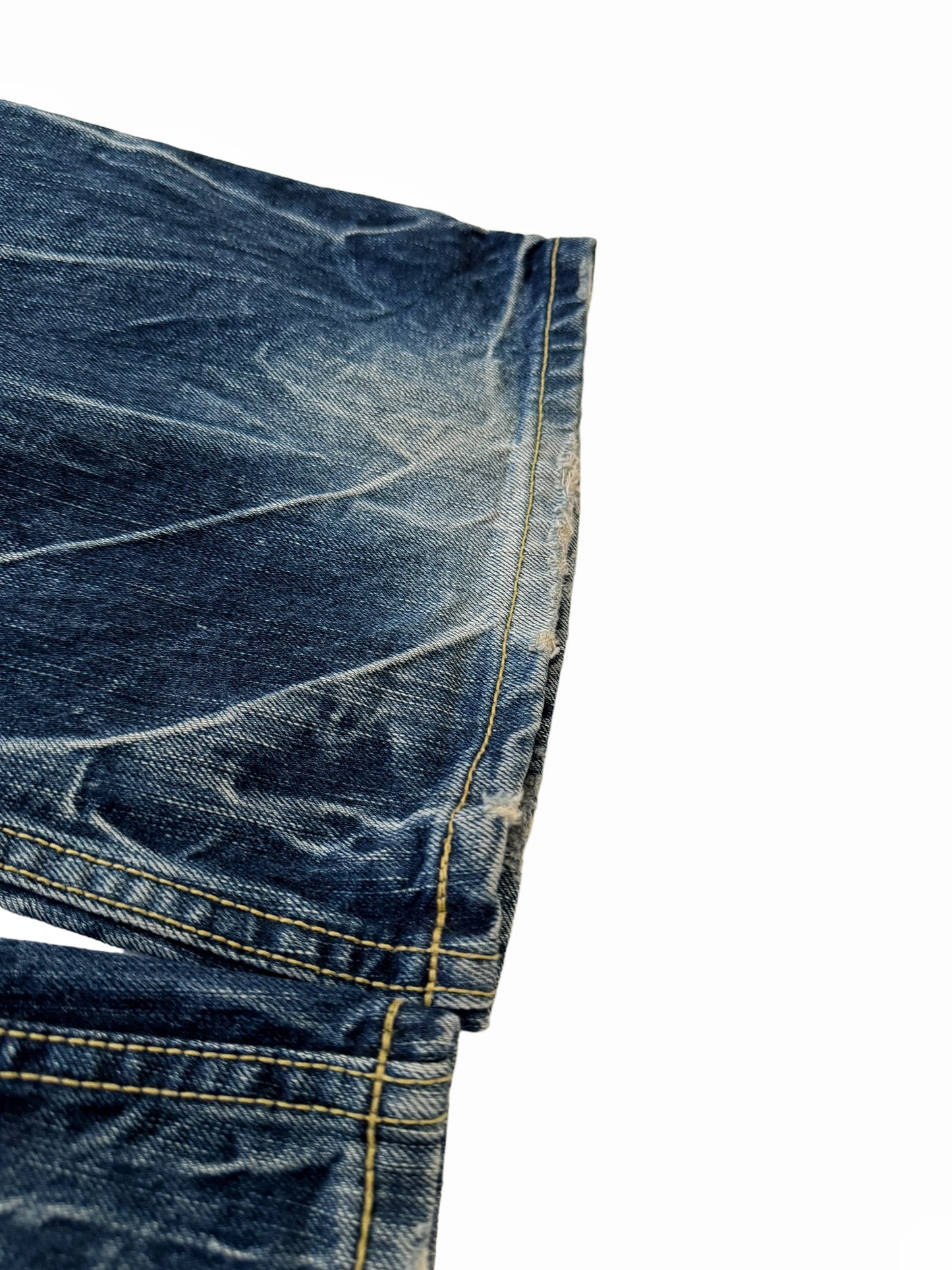 Special Lightning Dye Flare Denim