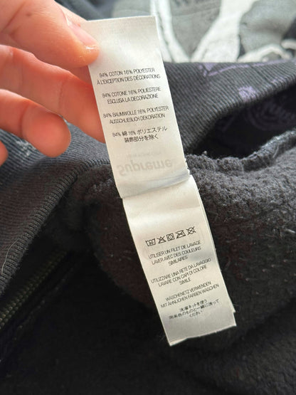 Collage Patchwork Zip Hoodie