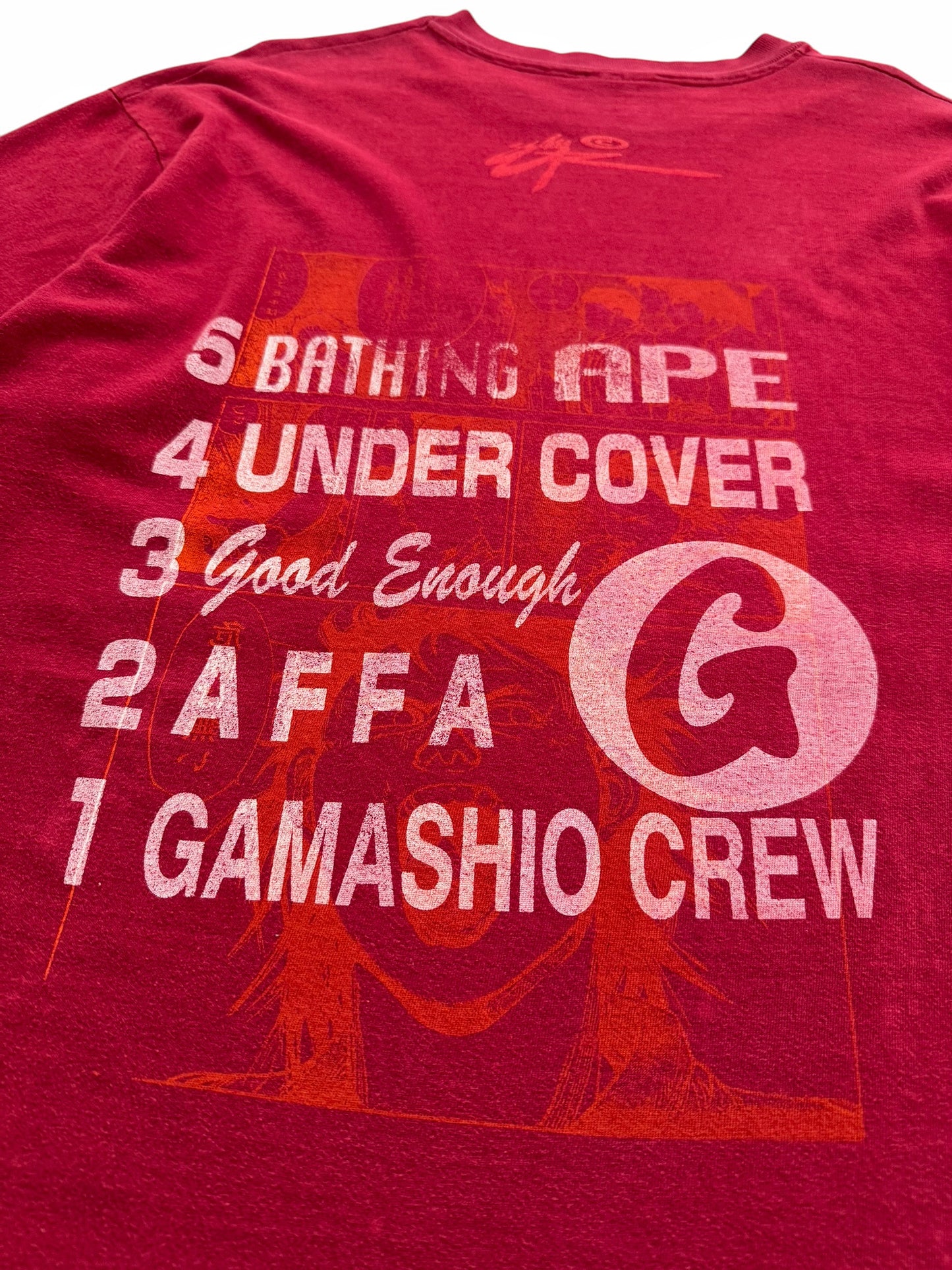 1993 1/1 Akira Nowhere Marijuana McDonalds AFFA Bape Undercover Shirt