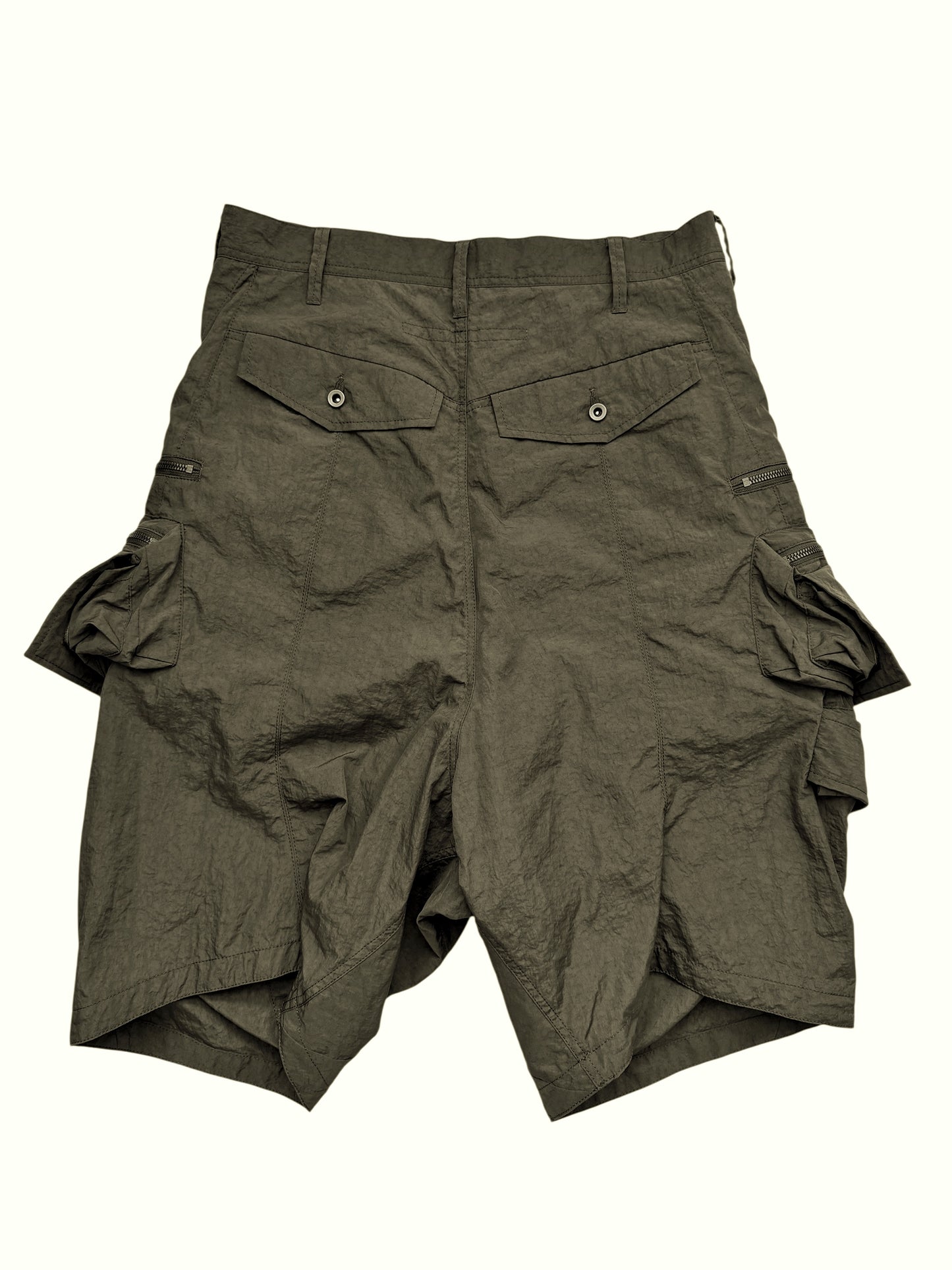 2024 Nylon Heavy Taffeta Cargo Shorts