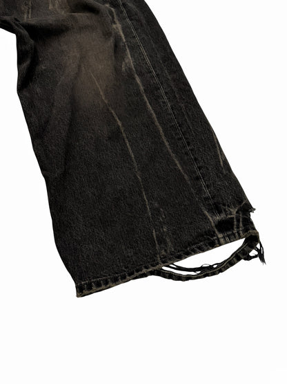 2024 50/50 Hybrid Baggy Denim Sweatpants