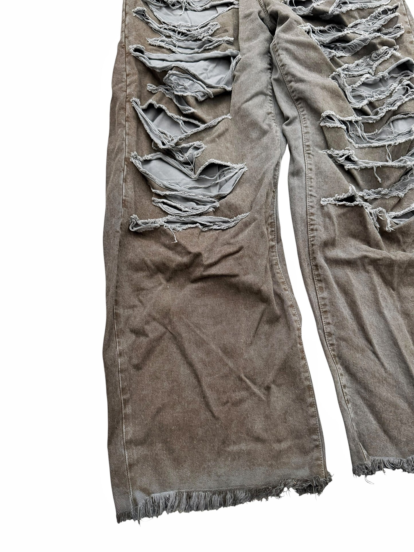 Mud Big Daddy Baggy Distressed Denim Jeans