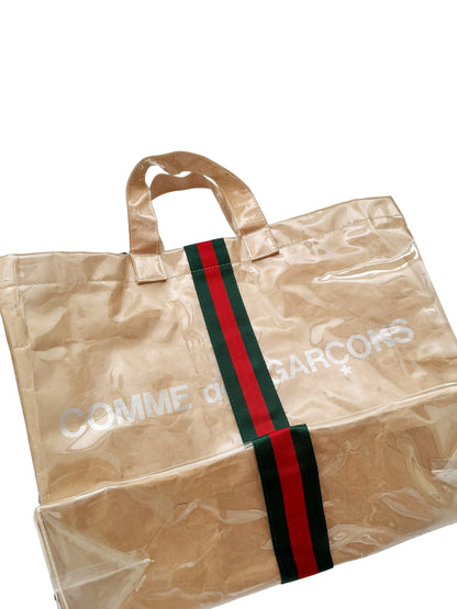 x Gucci Paper PVC Tote