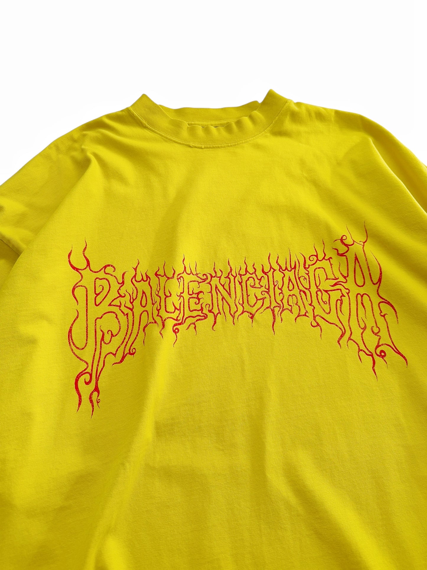 Vintage Darkwave Yellow Shirt
