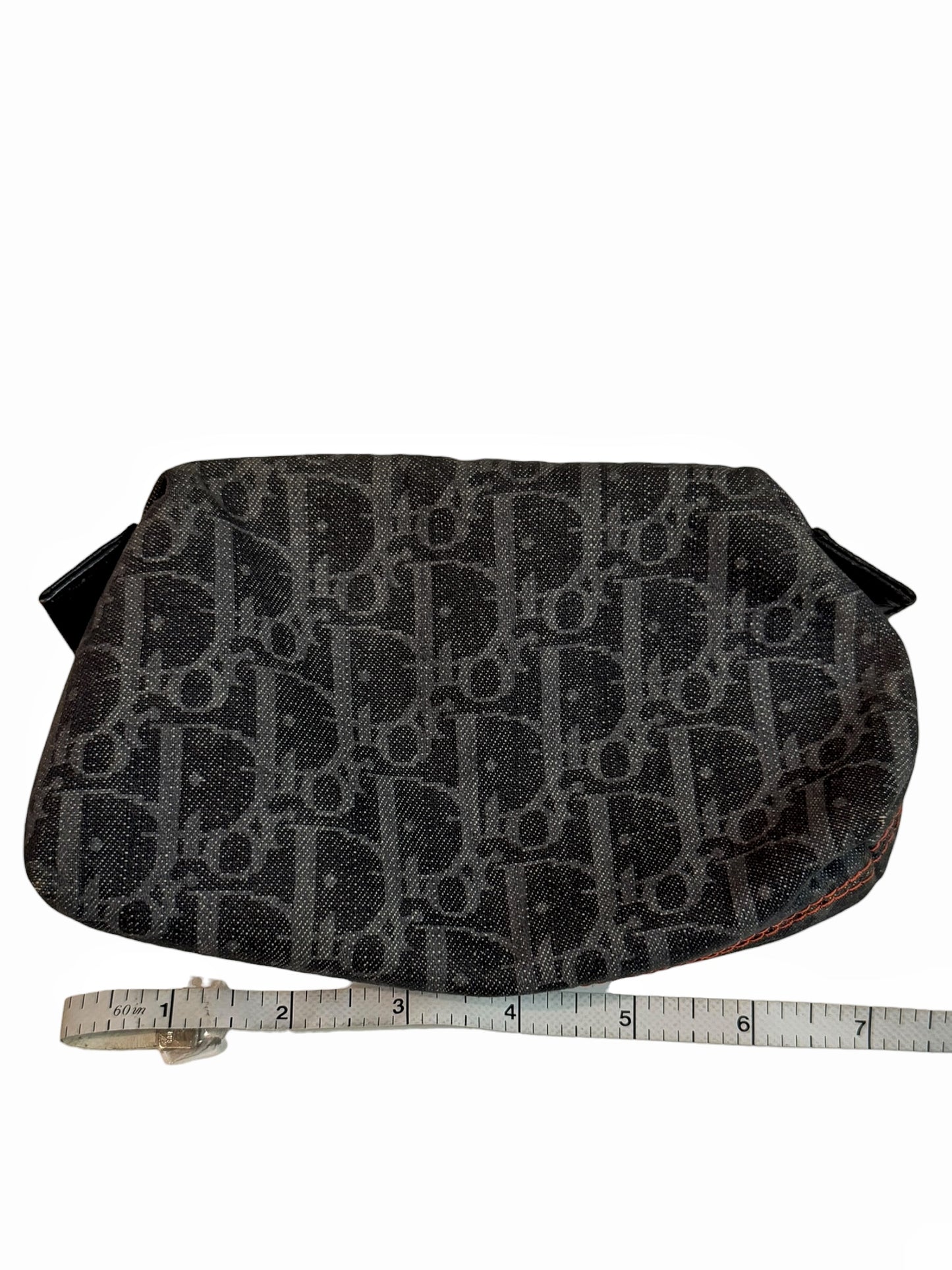 “Flight” Black Trotter Monogram Small Pouch