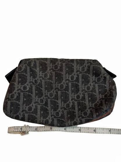“Flight” Black Trotter Monogram Small Pouch