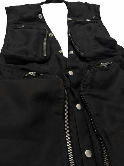 SS26 Hollywood Cargo Zip Vest