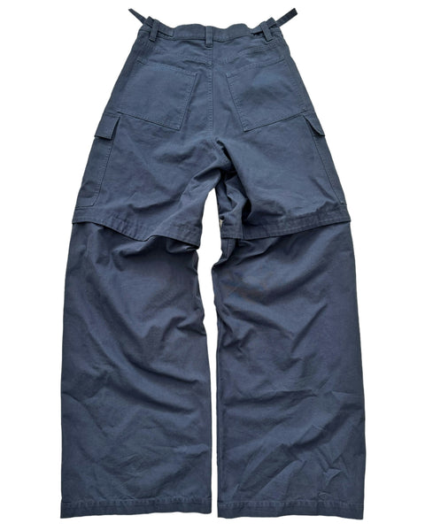 Baggy Wide Cargo Pants (Heavy Cotton)