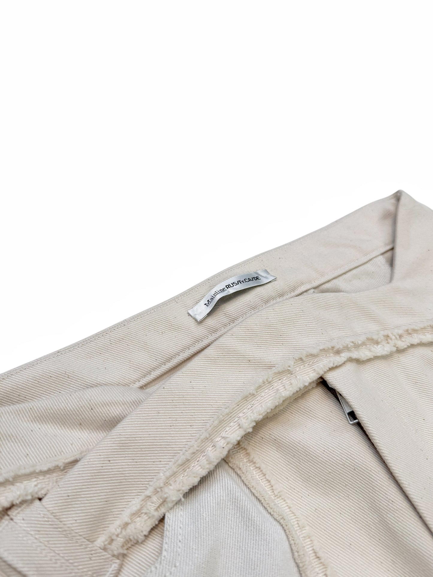 Eren Beige Patchwork Trouser