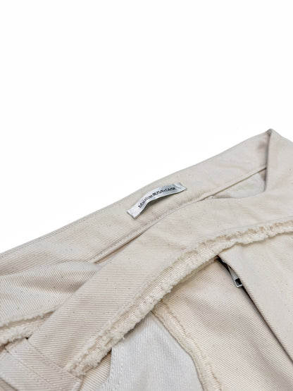 Eren Beige Patchwork Trouser