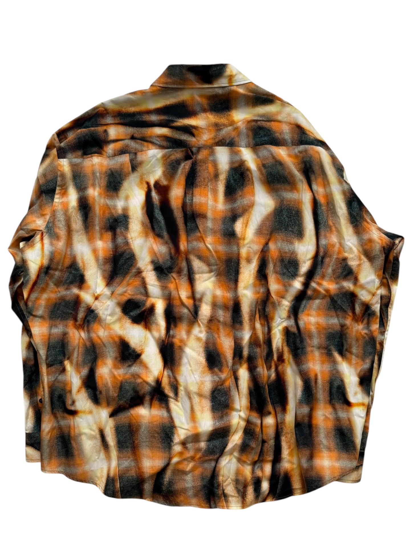 “Sun Bleached” Flame Check Shirt