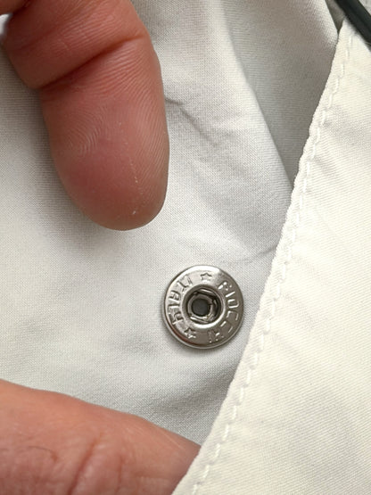 1999 White Nylon Crossbody Bag