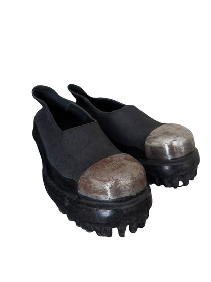 Steel Toe Miner Drip Slip On Boot