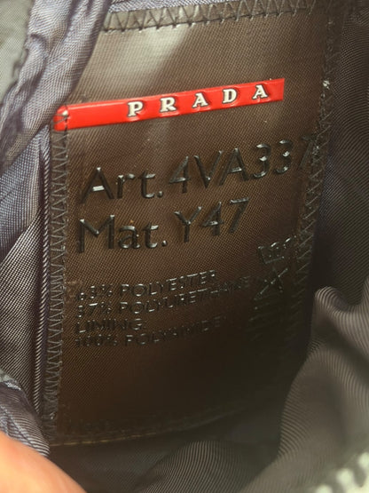 1999 White Nylon Crossbody Bag