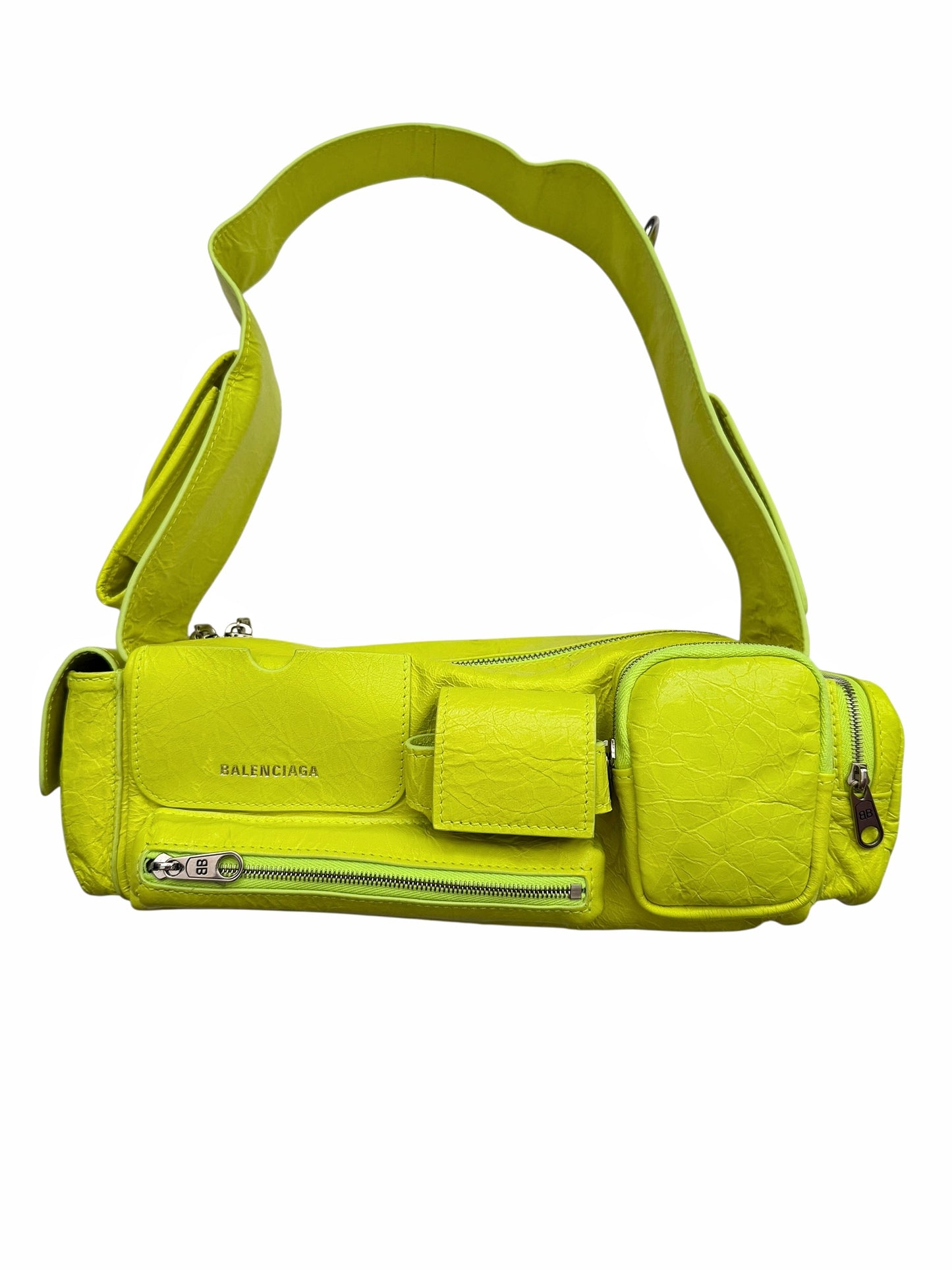 Fluo Leather Superbusy XS Cargo Bag