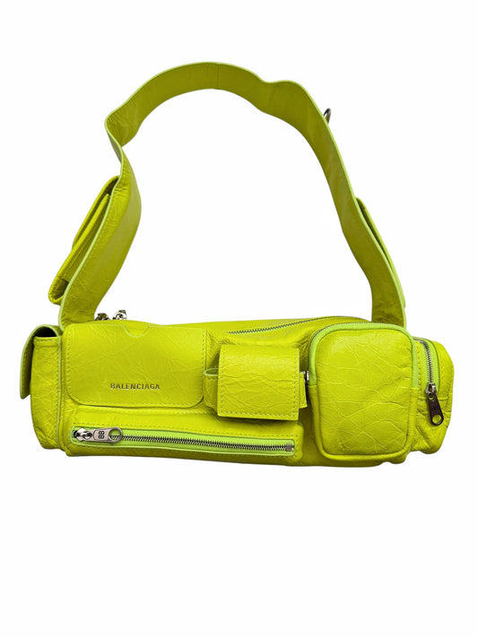 Fluo Leather Superbusy XS Cargo Bag