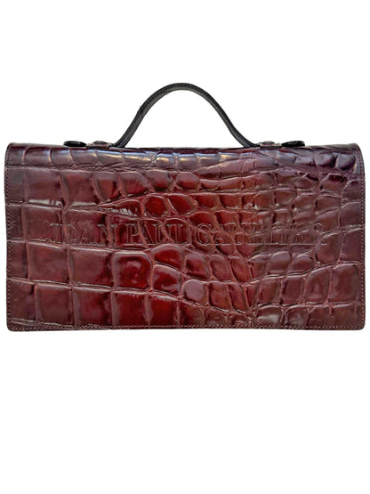 1990’s Croc Embossed Long Bag