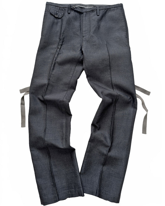 Cotton Wool Pressed Parachute Trouser