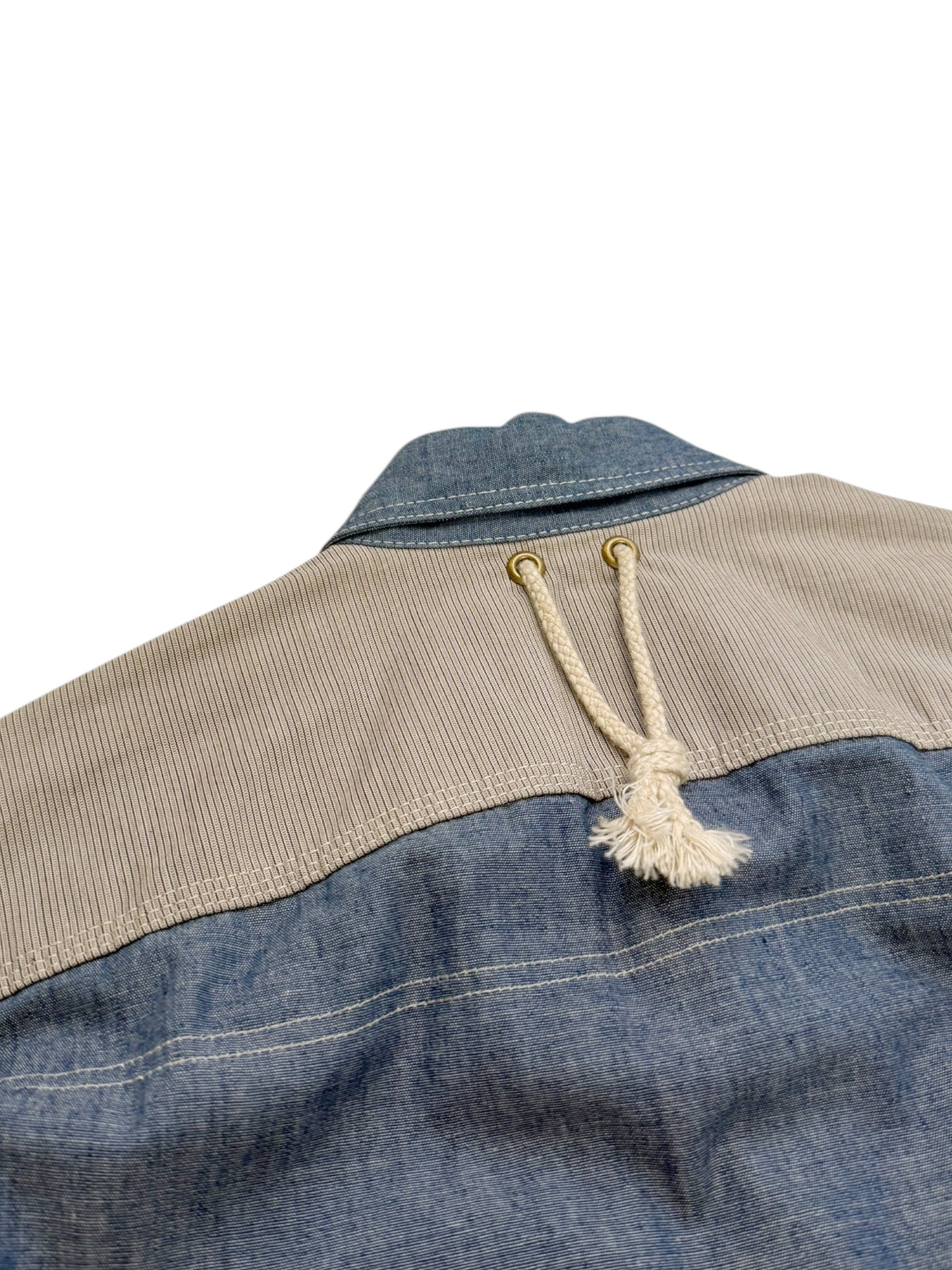 2011 Patchwork Button Shirt