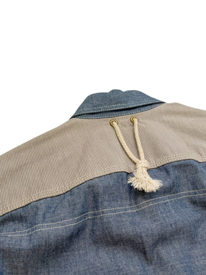 2011 Patchwork Button Shirt