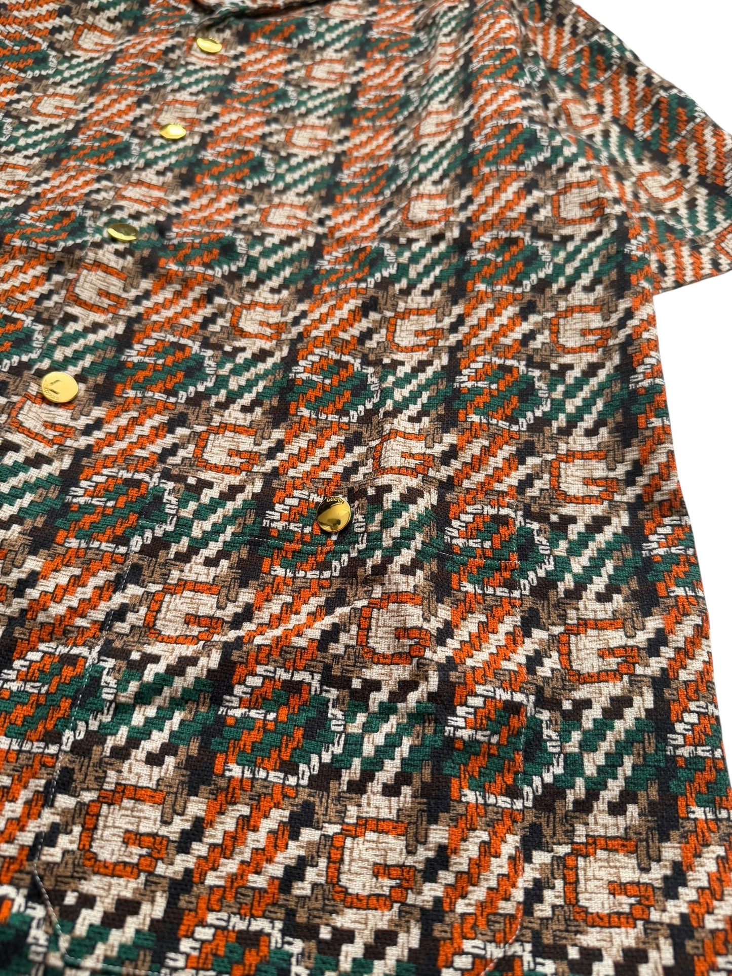 Trompe Loeil Woven Monogram Shirt