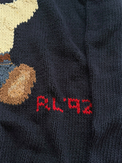 1992 Polo Bear Navy Sweater