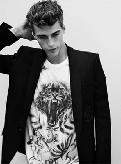 SS10 Decarnin Tiger Long Stacking Campaign Shirt