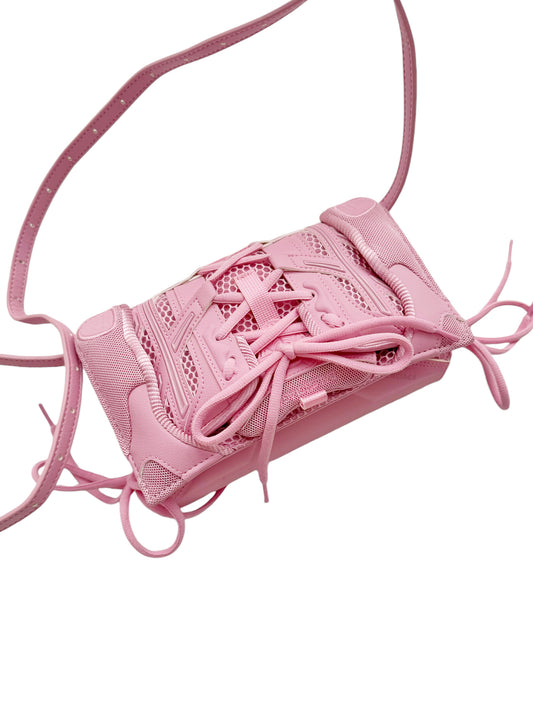 Pink Sneakerhead Crossbody Envelope Bag