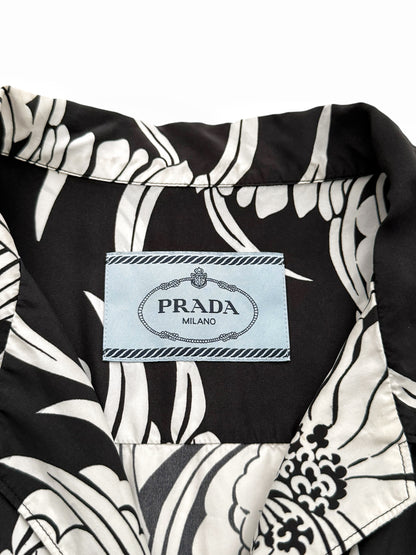 2018 Sample Viscose Flame Hawaiian Camp Shirt