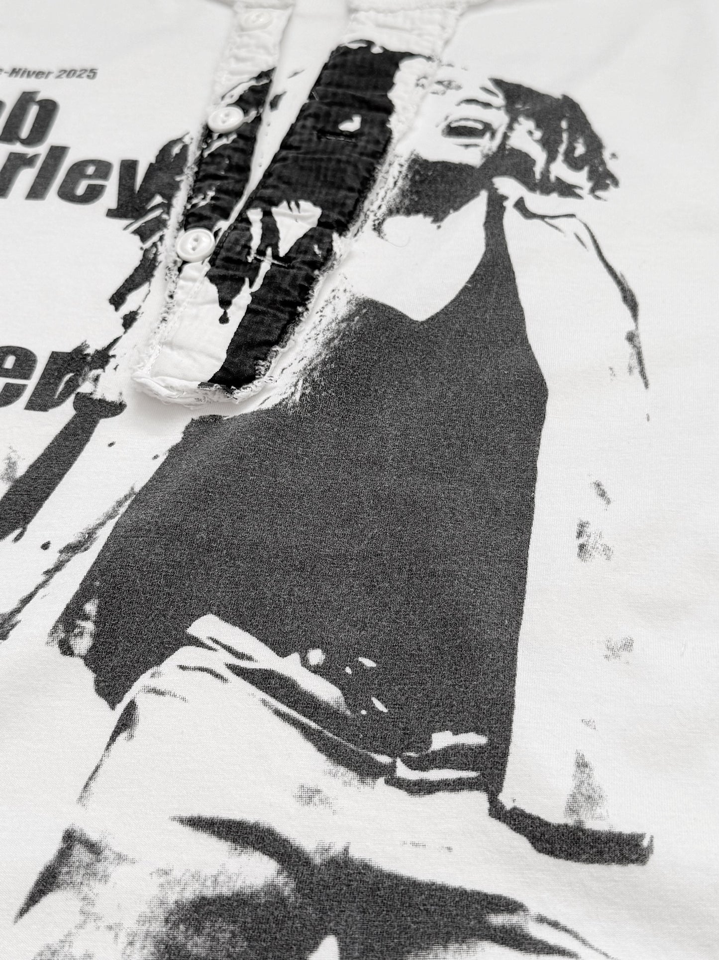 2025 Bob Marley Flyer Layered Thermal Tank Tee