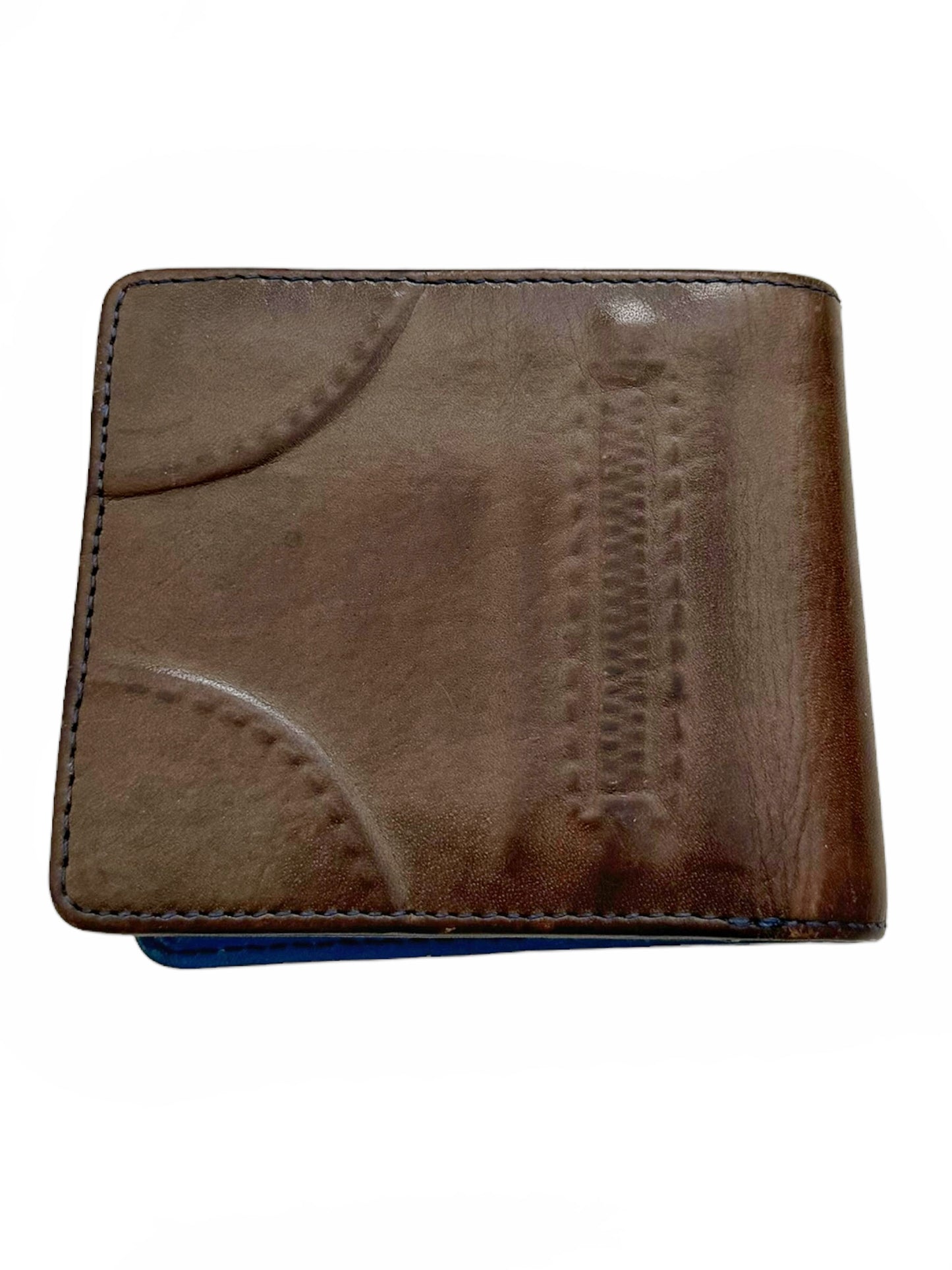 Trompe-l'œil Illusion Texture Draped Wallet