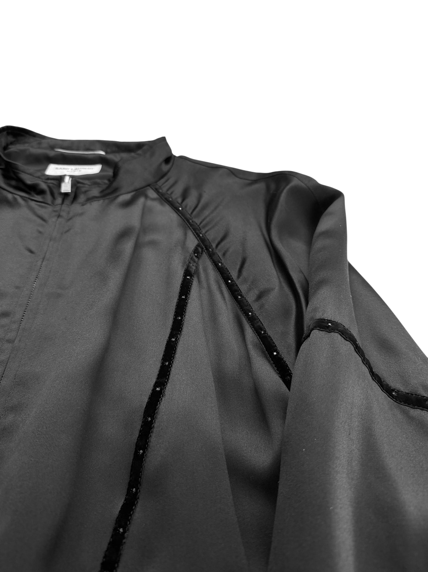 Viscose Crystal Lined Track Jacket