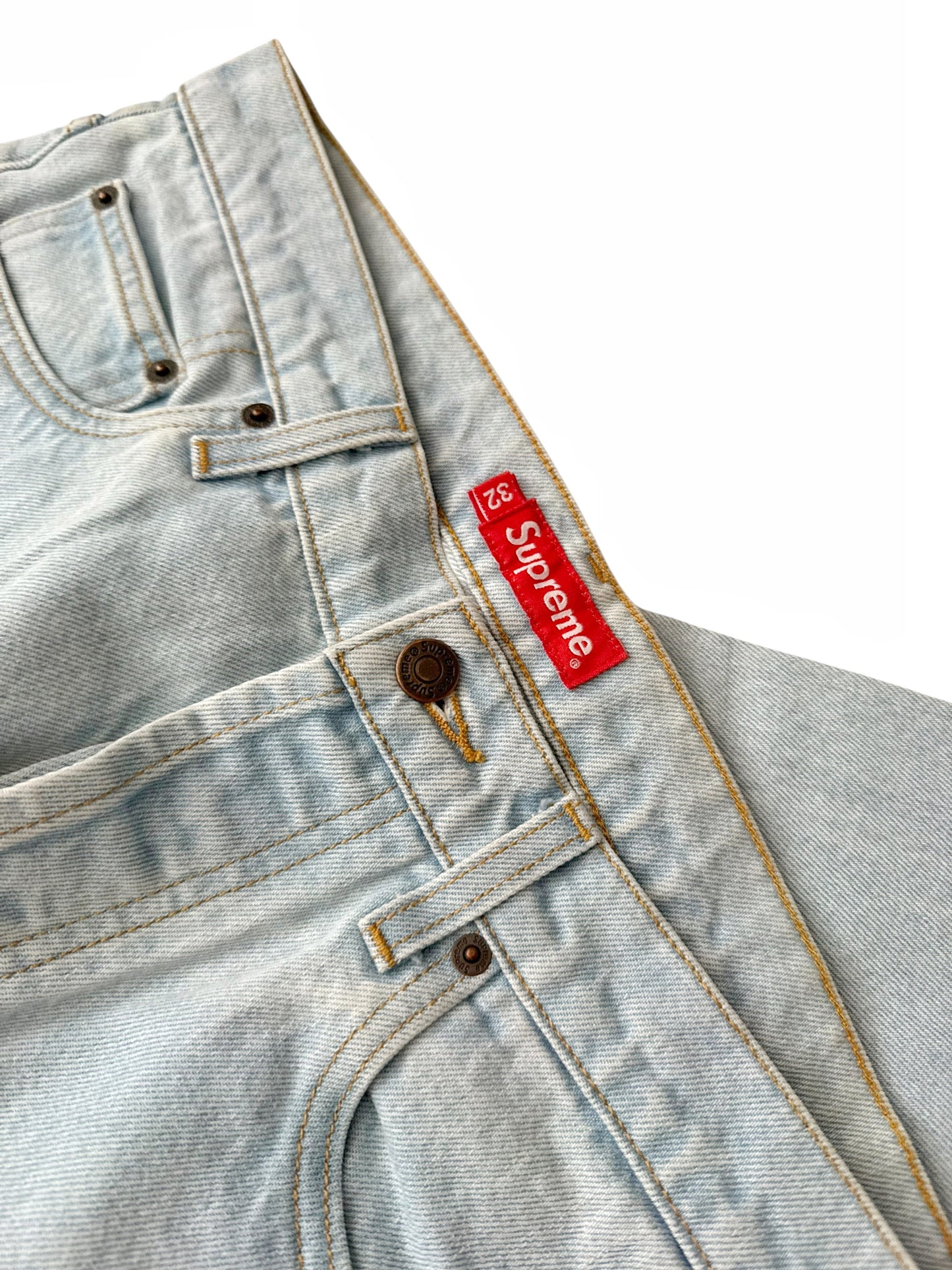 Regular Cut Light Blue Denim Jean
