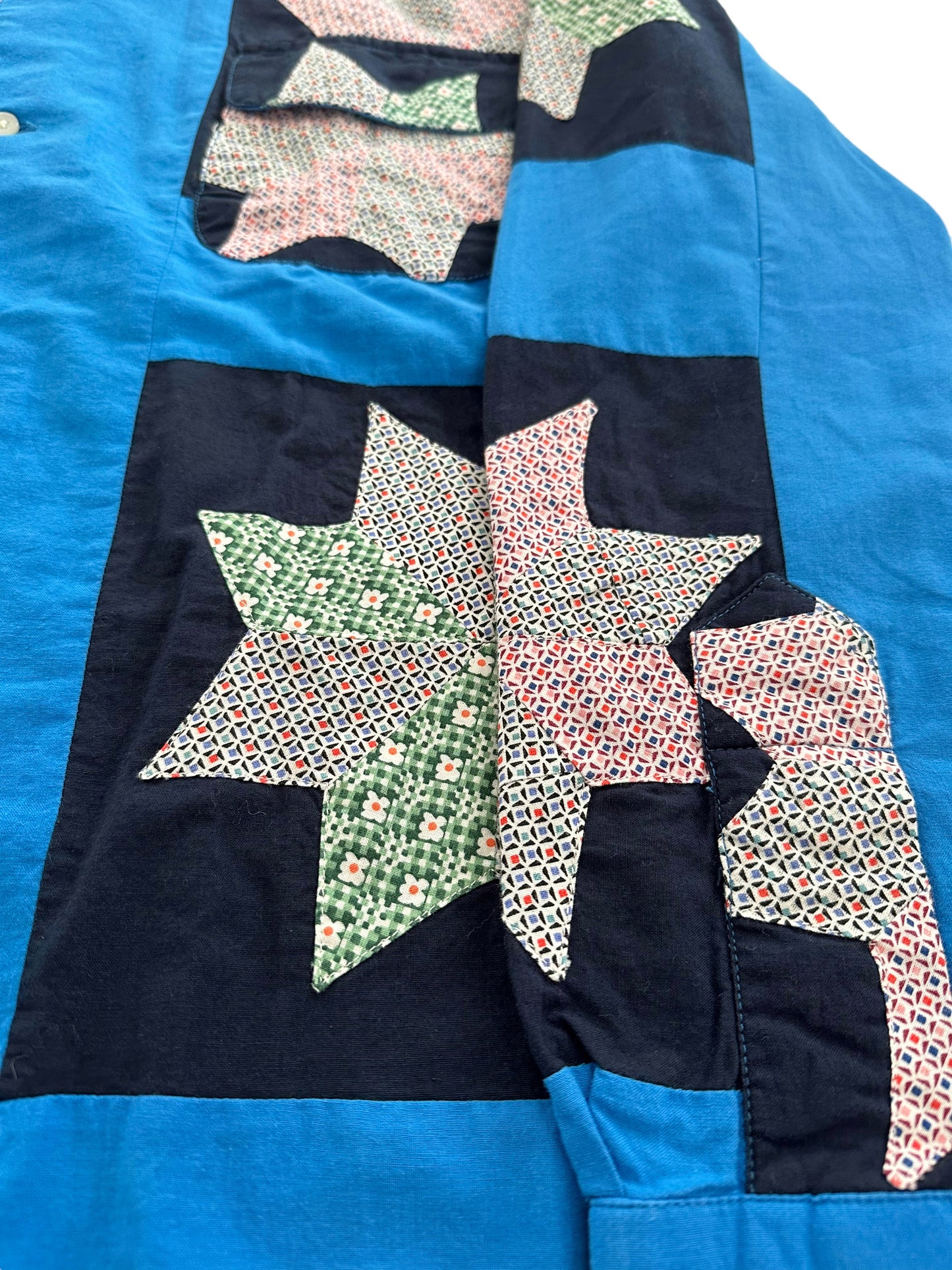 2021 Blue Quilt Shirt