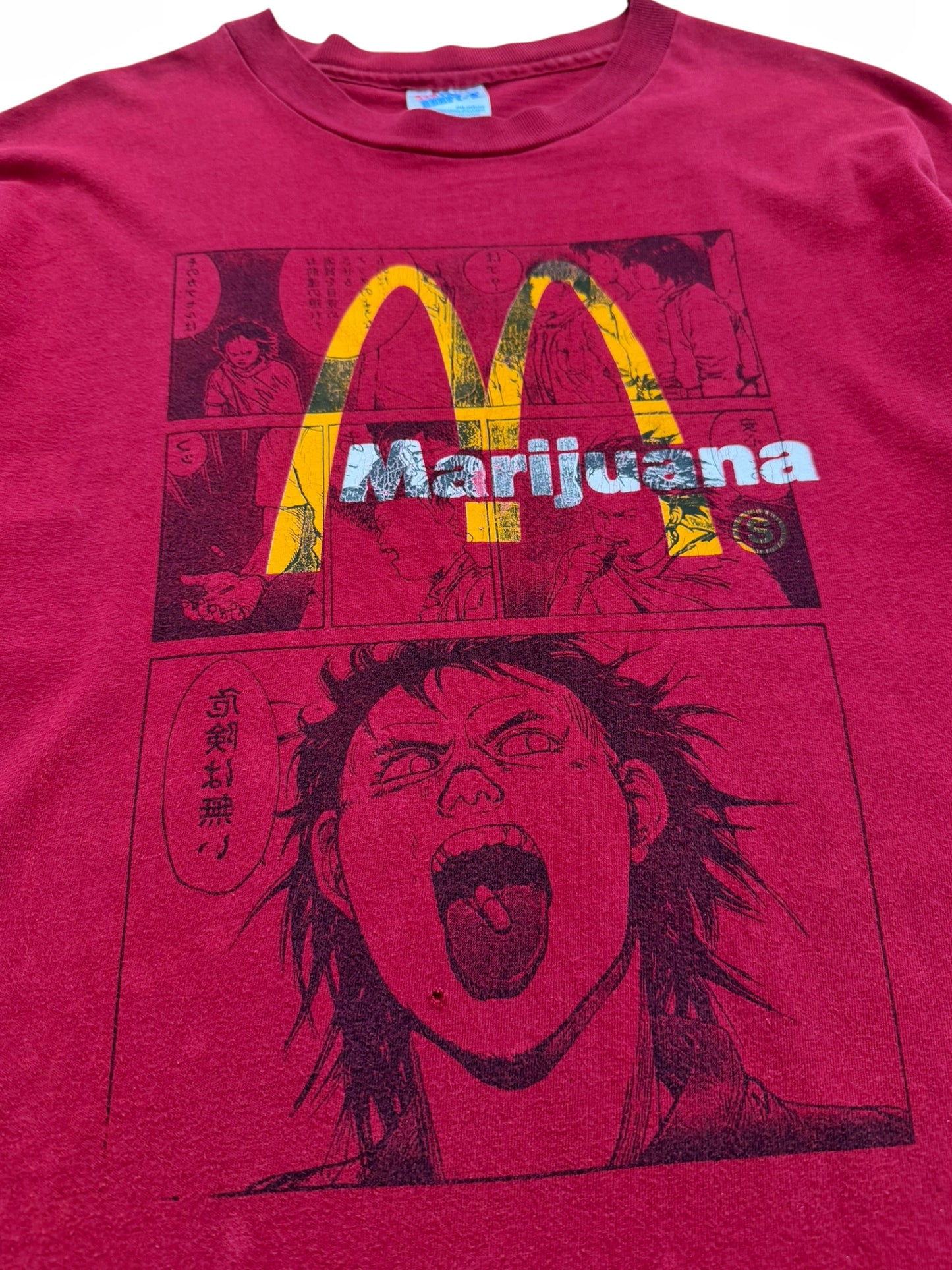 1993 1/1 Akira Nowhere Marijuana McDonalds AFFA Bape Undercover Shirt