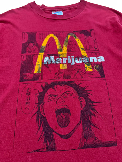 1993 1/1 Akira Nowhere Marijuana McDonalds AFFA Bape Undercover Shirt