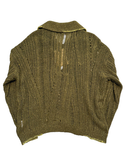 Nep Asymmetric Wool Knit