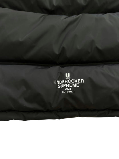 x Supreme Hybrid Leather Puffer Jacket Gods Masters