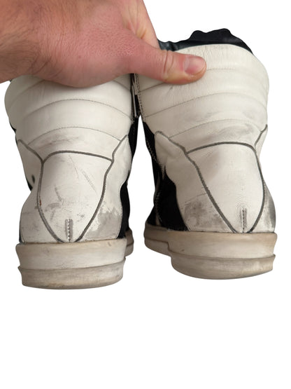 Blistered Suede Leather Geobasket