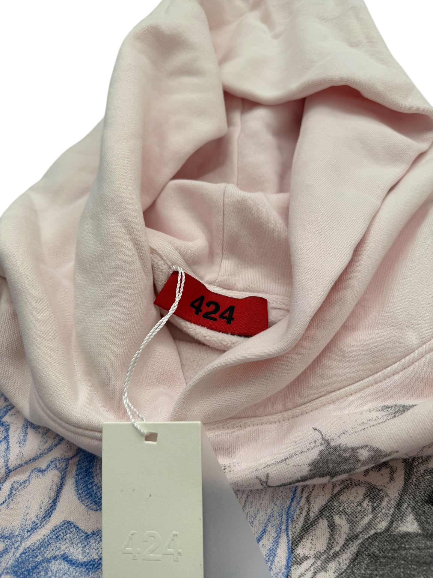 Valentina Graves Tattoo Art Hoodie Pink