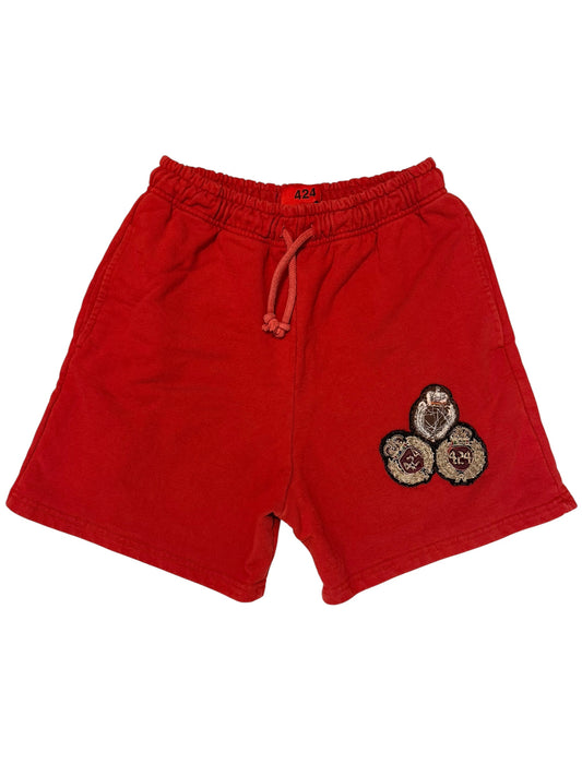 Sample? Crest Triple Patch Shorts
