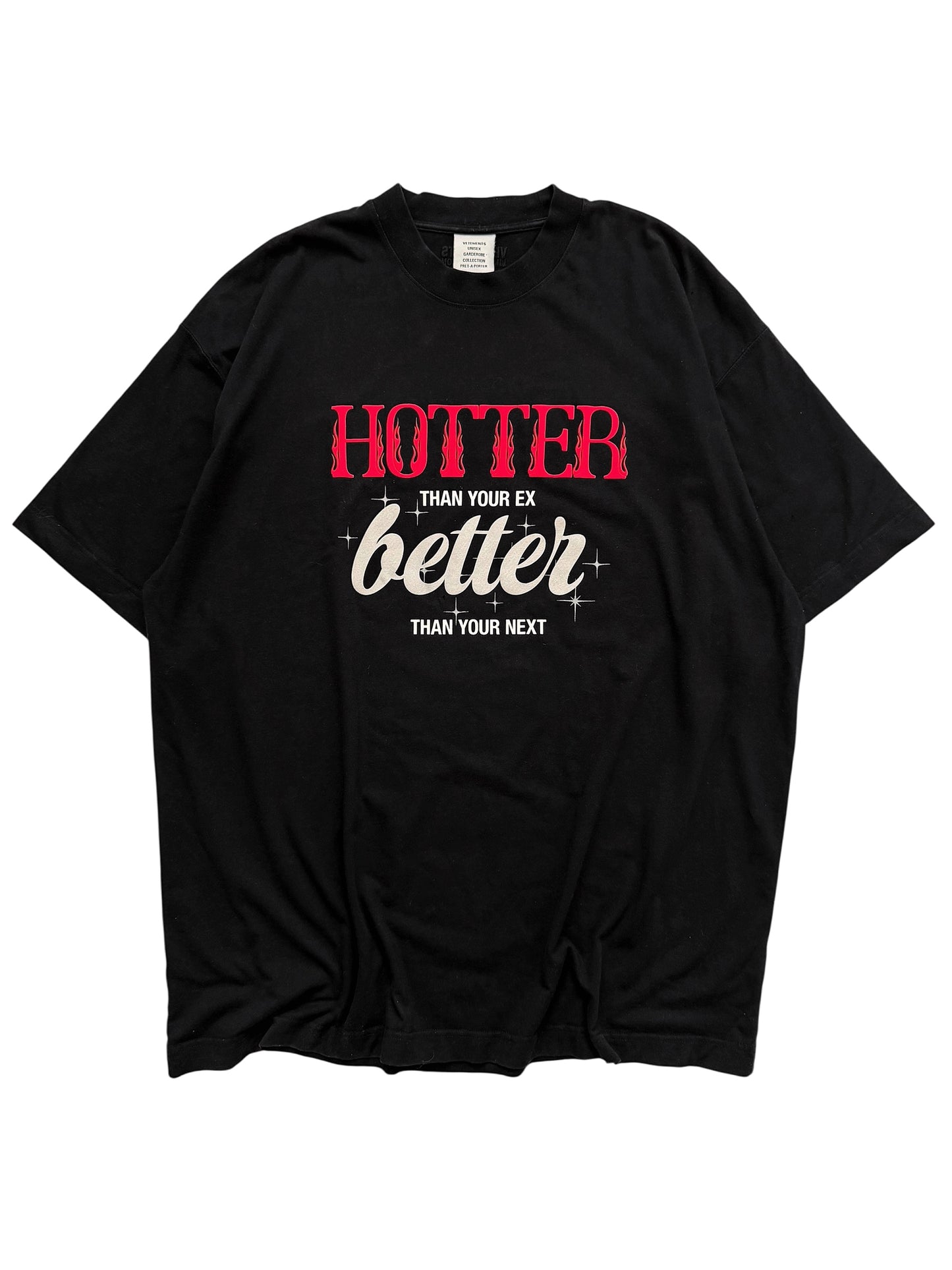Hotter Than Ex Novelty Oversized Shirt