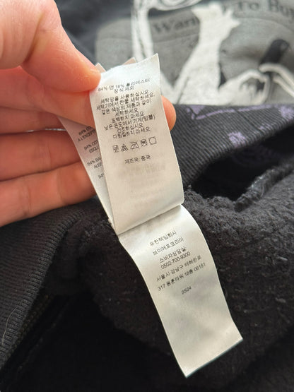 Collage Patchwork Zip Hoodie